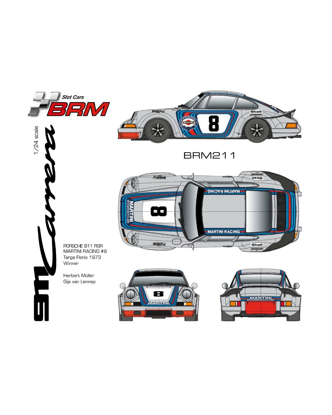 Porsche-911-RSR-Martini-Racing-Targa-Florio-1973-Nr8-BRM-Slotcar-BRM211