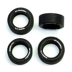 Reifenset  Camaro SS396 ( gelb)