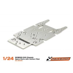 Fahrwerksgrundplatte SC8003 GT3 Stahl  SC8152 Scaleauto