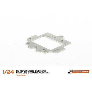 Motorhaltergrundplatte SC8003 GT3 Flexmontage Long Can Aluminium SC8156AL Scaleauto