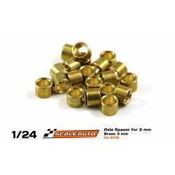 Achsdistanzsortiment Ø3mm 3mm Messing (20)...