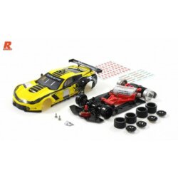 A7R GT Racing Cup Kit gelb/schwarz mit Dekor und R-Fahrwerk