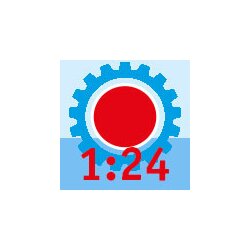 Chassis für Corvette C7R GT Digital 124