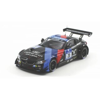 BMW Z4 Nürburgring 2013 24h #20 painted version in racing version with HS-chassis Scaleauto 1:24 Slotcar SC7062HS