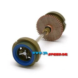 Hinterachse Z48 für Ferrari 330 P4, blaue Felgen