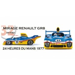 Mirage Renault GR8 Le Mans 1977 No.11 Le Mans Miniatures