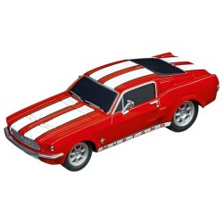 Ford Mustang 67 Racing Red Carrera GO 61420