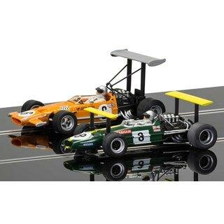Winged Legends Brabham BT26A/2 + McLaren M7C No.6 car Carrera Digital 132
