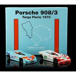 Porsche 908/3 Targa Florio 1970 Nr. 20+Nr.36  limited...