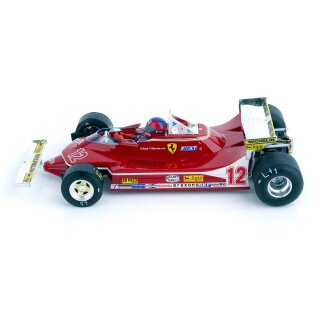 Ferrari 312T4 F1 GP Monaco Gilles Villeneuve 1979 #12