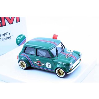 BRM Mini Cooper Classic Red Union Jack Roof - 1/24th Scale (BRM-096R)