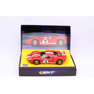 Ford GT 40 Le Mans 1966 Nr. 3 limited sport edition Scalextric C2509A