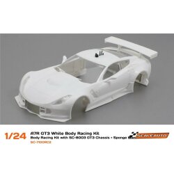 Karosseriebausatz white kit Corvette C7R weiß    SC7511...