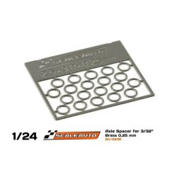 Achsdistanzsortiment Ø2,38mm (20) Plastik...