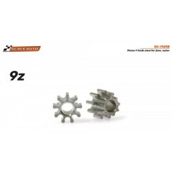 Motorritzel (2) schmale Version 9Z f.2mm M50 Stahl...