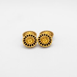 Rim inserts (4) 13,5mm gold Kadett und Gruppe 2 front...