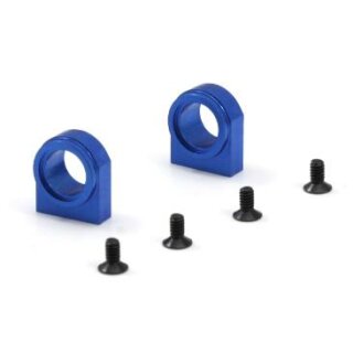 Axle mount rear (2) Aluminium Kadett for negativen Sturz BRM BRS-412KC