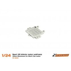 Motorhalter-Grundplatte Unterteil 1:24 Stahl zur Montage...