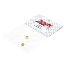 Axle bearings (2) Messing f.Slotcars 1:24 BRM alle...