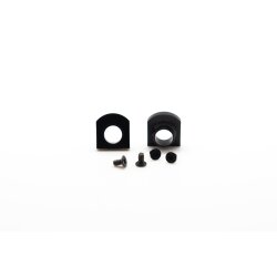 Axle mount front (2) Aluminium single wheel mounting...