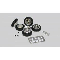 Complete wheels Ø25,5x7mm Oldtimer-SpeichenRims...