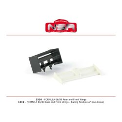 Formula 86/89 FLEXIBLE rear and front wings NSR 1516