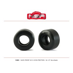 tires Slick front 18x10 no friction (4) f&uuml;r 13mm...