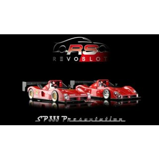 Ferrari 333  SP Evo Presentation Doppelset limited 250 Stk Revo Slot RS0060