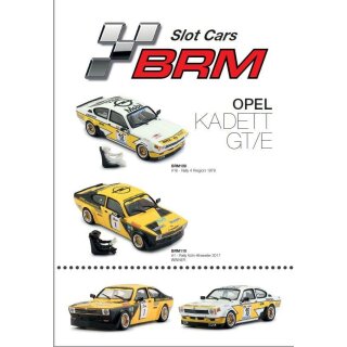 Opel Kadett C Coupe GT/E Nr.1 Berlandy Team Opel BRM110 BRM Slotcar