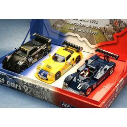 Testcar Set 3 cars Le Mans 1995-1997 FLY LM01