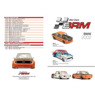 BMW 2002 Jägermeister BRM 114 BRM Slotcar
