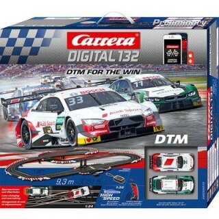 Grundpackung DTM for the win Carrera Digital 132 30013