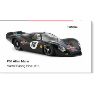 Ford P68 #18 Allan Mann  Limited Edition Martini racing black NSR800218SW