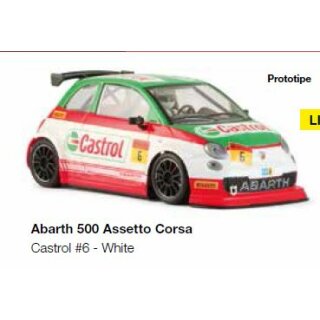 Abarth 500 Assetto Corsa Castrol #5 limited NSR800203SW