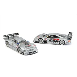 Mercedes CLK GTR Nr.10+Nr 11 Twin Pack RevoSlot slotcar...