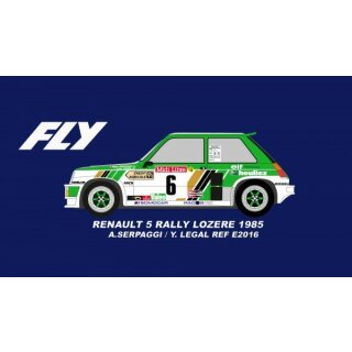 Renault R5 Turbo Rally  FLY-E2016
