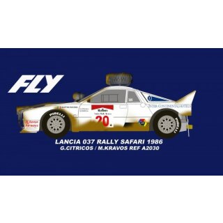 Lancia 037 Rally Safari 1986 FLY-2030AR