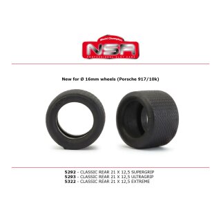 Reifen Classic Rear 21x12,5 Extreme grip (4) Racing tires  NSR5322
