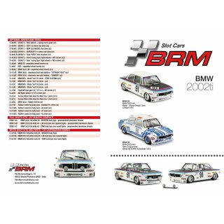 BMW 2002 Nr.91 BRM 135 BRM Slotcar