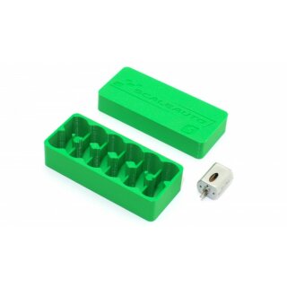 Aufbewahrungsbox Slot Racing Motor Container 109x47x45mm (3DP) f.Short-Can Motoren  Scaleauto SC5090B