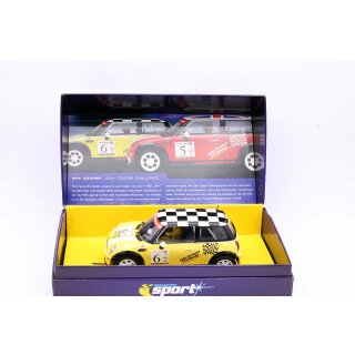 Mini Cooper John cooper challenge yellow limited Sport edition Scalextric C2485A