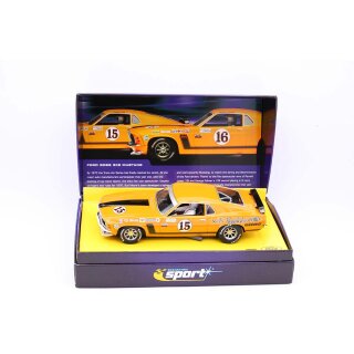 Ford Boss Mustang 302 Trans am series sport limited edition Nr.15 Scalextric C2436A