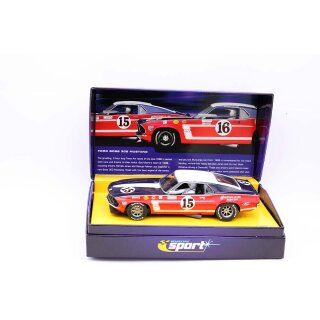 Ford Boss Mustang 302 sport limited edition Nr. 15 Scalextric C2401A