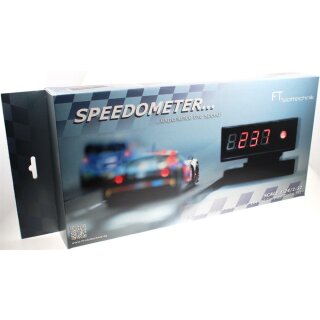 Speedometer - Ft-Slottechnik Gechwindigkeitsmessung für Digitalbahnen Carrera Digital 132 und Carrera Digital 124