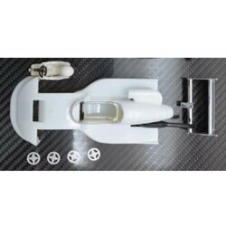 Bodybauset 1:24 TTS weiß f.Slotcars TTS Formula 2...