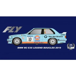 BMW M3 E30 Legend Bouclés 2019 Nr.10 special edition 25 years FLY slotcar FLYA2509