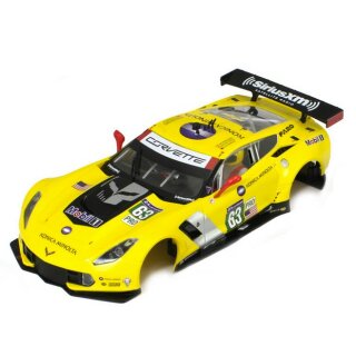Karosserie Corvette C7R Scaleauto 1/24 Le Mans 2015 Nr.63 SC7112B Scaleauto