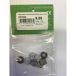 Felgeneinsatz mit Bremsscheibe BBS Style silber (4)...