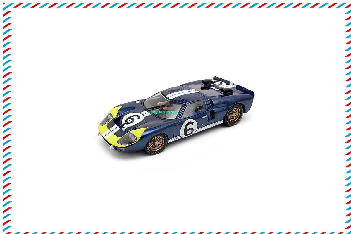 Slot.it Ford MKII 6 Mario Andretti Lucien Bianchi Gt40 Le Mans 1966 SICA20A for sale online 