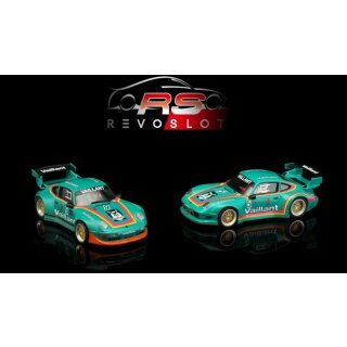 Porsche 911GT2 Vaillant Twin Pack Nr.5 und Nr.9 RevoSlot slotcars RS0138